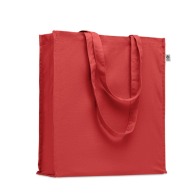 Grand sac personnalisé shopping coloré en coton bio