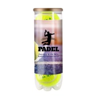 3er-Pack Padel-Bälle - Logo auf Bällen und Dose
