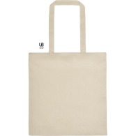 Tote bag personnalisable en coton zippé avec soufflet - 220g/m²