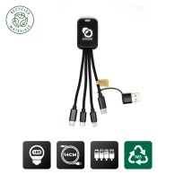 CABLE 5 EN 1 - 2.4A - CHARGE RAPIDE RABS CERTIFIE