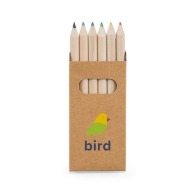 Crayon de couleur, Objets publicitaires, Mini trousse de crayons de  couleur personnalisables