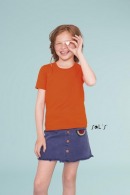 Kinder-T-Shirt mit Rundhalsausschnitt und kurzen Ärmeln - milo kids