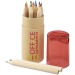 Miniature du produit Set de 12 crayons de couleur personnalisables avec taille-crayon Hef 2