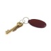 Miniaturansicht des Produkts Ovaler Schlüsselanhänger aus Leder  1