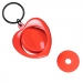 Miniature du produit Porte-clés rotatif coeur personnalisable 0