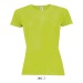 Miniatura del producto Camiseta deportiva de mujer con mangas raglán - color 2
