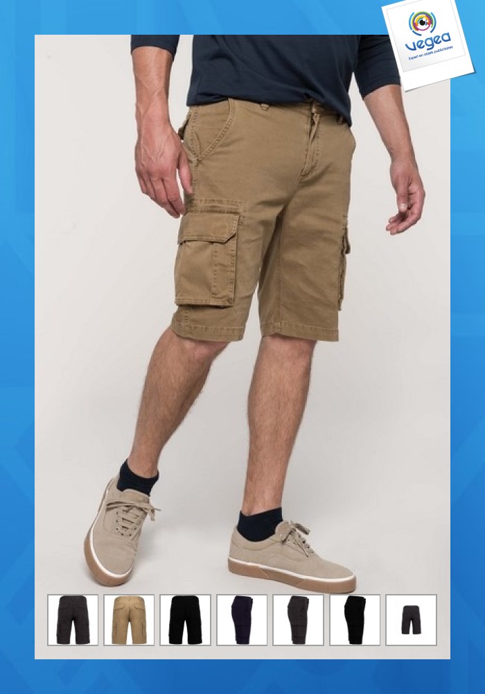 pantalones cortos con múltiples hombre personalizable | Bermudas | Pantalones cortos y pantalones... | Objeto publicitario