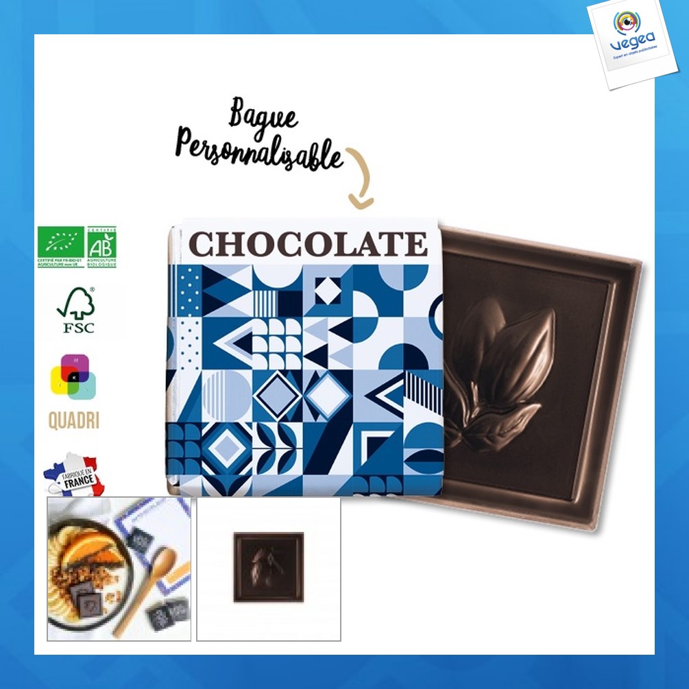 Moneda publicitaria de chocolate 36 mm - Chocolates Promocionales